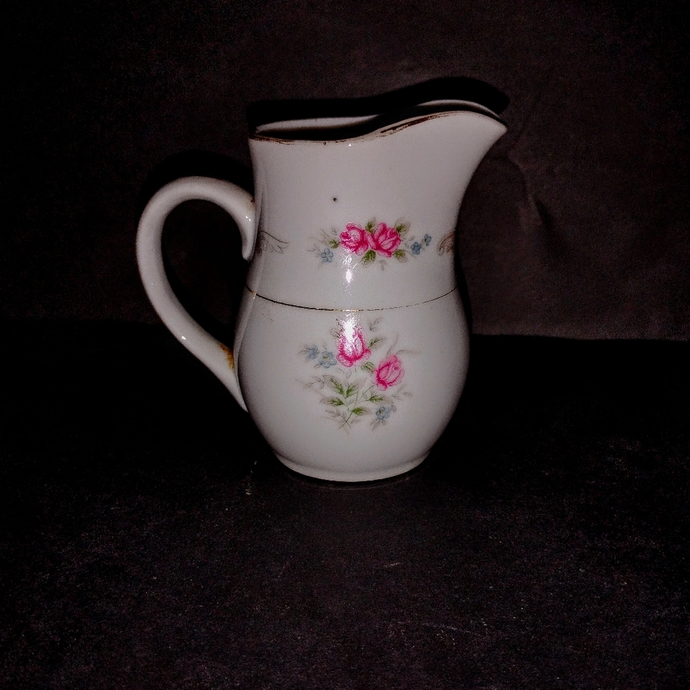 "Bridal Rose" Fine China Creamer